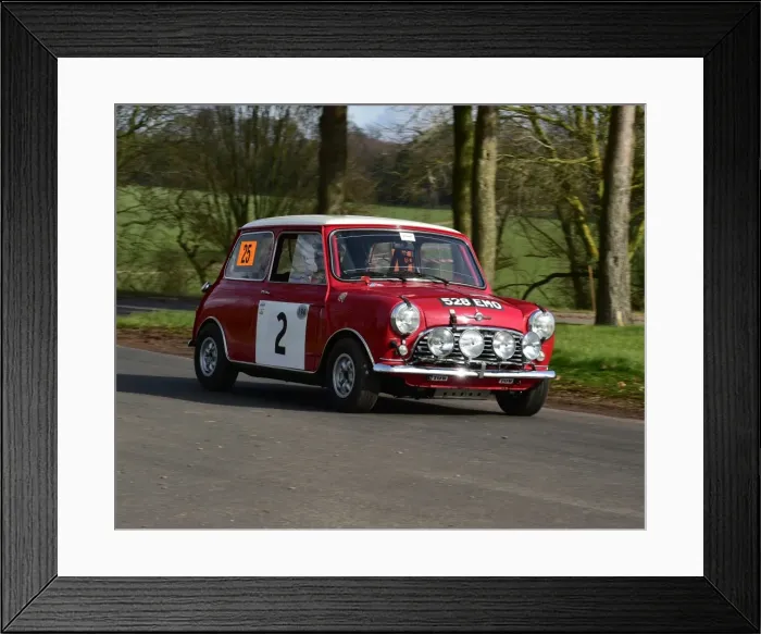 Framed Print : CM11 9992 Kingsley Berg, Mini Cooper S Framed Print : CM11 9992 Kingsley Berg, Mini Cooper S