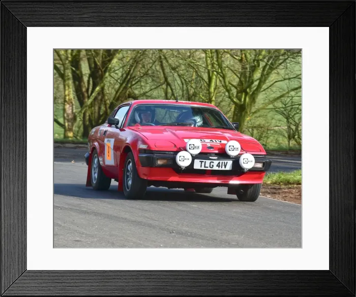 Framed Print : CM12 0023 Neil Maynard, Triumph TR8 Framed Print : CM12 0023 Neil Maynard, Triumph TR8