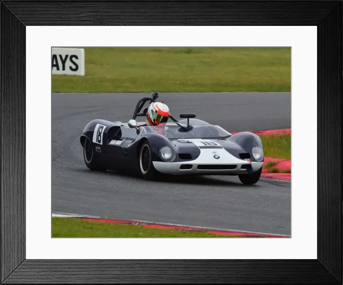 Framed Print : CM8 5238 Max Bartell, Elva Mk7S Framed Print : CM8 5238 Max Bartell, Elva Mk7S