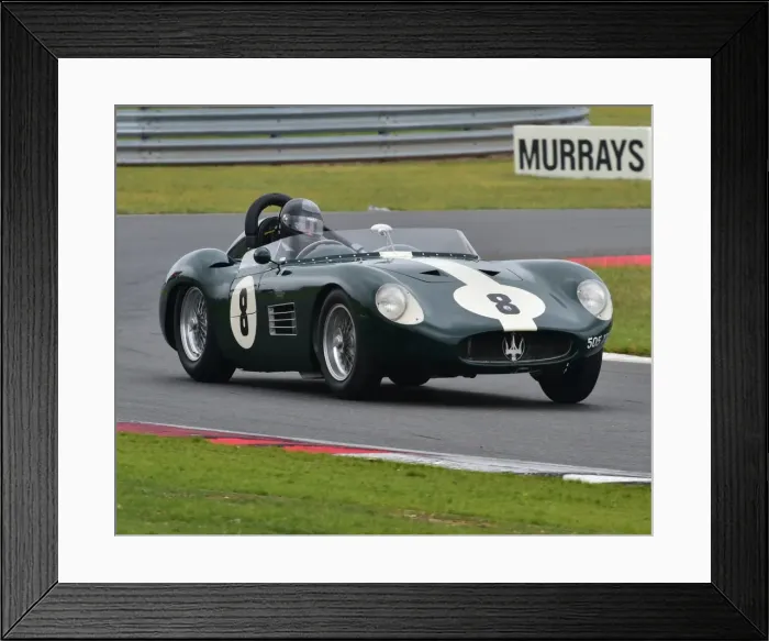 Framed Print : CM8 5301 Steven Hart, Maserati 300S Framed Print : CM8 5301 Steven Hart, Maserati 300S