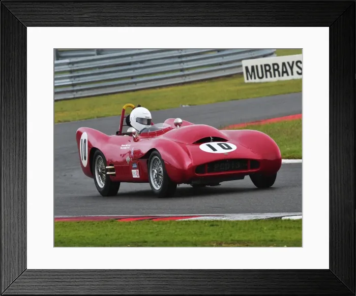 Framed Print : CM8 5323 Malcolm Paul, Lotus Mk X Framed Print : CM8 5323 Malcolm Paul, Lotus Mk X