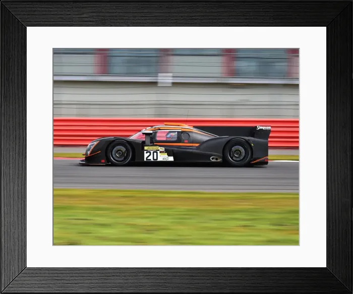 Framed Print : CM12 4721 Lawrence Tomlinson, Ginetta G57