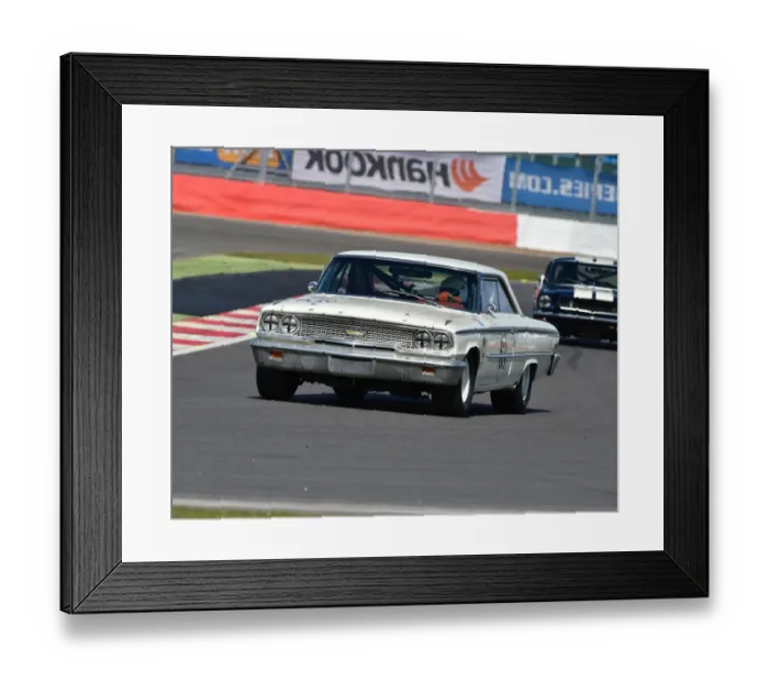 Framed Print : CM12 4943 Bill Shepherd, Ford Galaxie 500