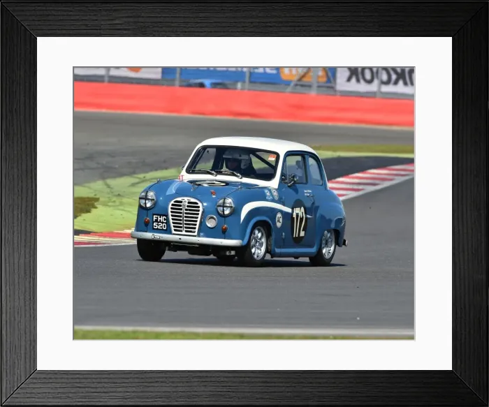 Framed Print : CM12 5015 James Gibbons, Alex Jupe, Austin A35 Academy