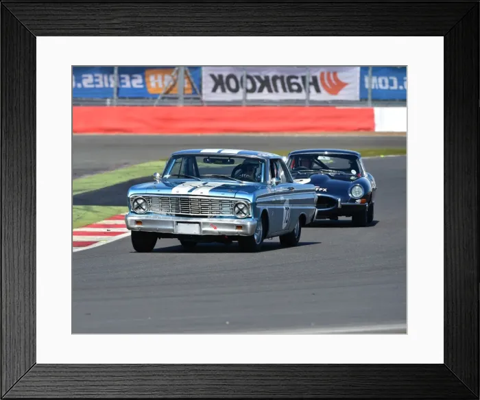 Framed Print : CM12 5048 Chris Clarkson, Ford Falcon Sprint