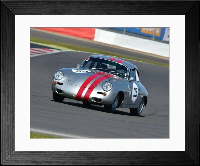 Framed Print : CM12 5053 Amrogio Perfetti, Porsche 365 Carrera 2