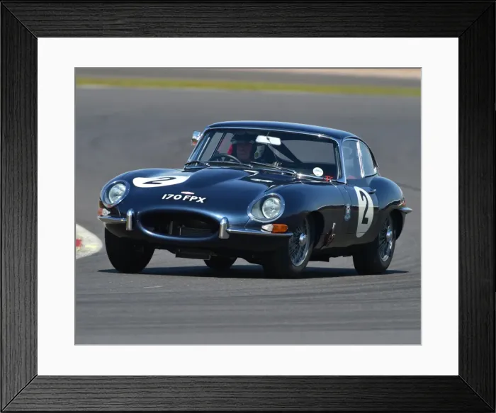 Framed Print : CM12 5080 Jack Young, Jaguar E-Type Framed Print : CM12 5080 Jack Young, Jaguar E-Type