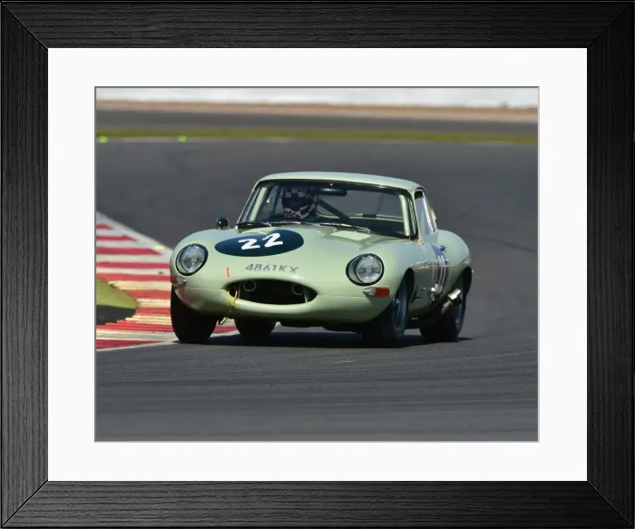 Framed Print : CM12 5109 Tom Harris, Andrew Tart, Jaguar E-Type Framed Print : CM12 5109 Tom Harris, Andrew Tart, Jaguar E-Type