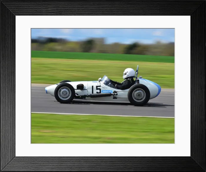 Framed Print : CJ6 4755 Ian Phillips, BMC Mk1