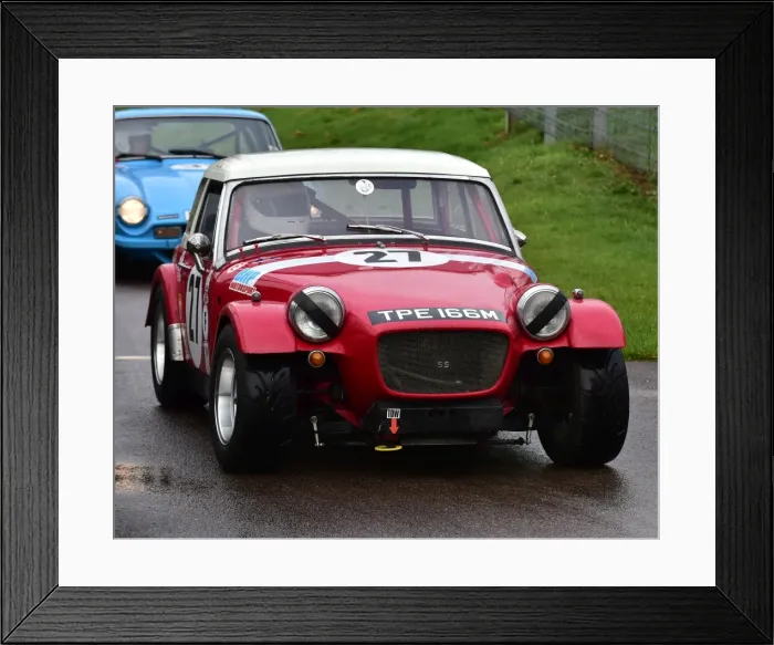 Framed Print : CM12 5678 Chris Fisher, MG Arkley SS Framed Print : CM12 5678 Chris Fisher, MG Arkley SS