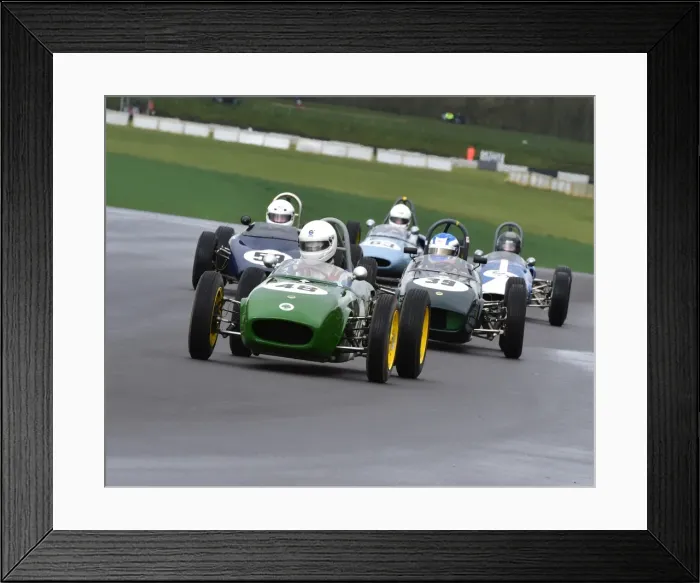 Framed Print : CM12 5925 Simon Hewes, Lotus 18 Framed Print : CM12 5925 Simon Hewes, Lotus 18