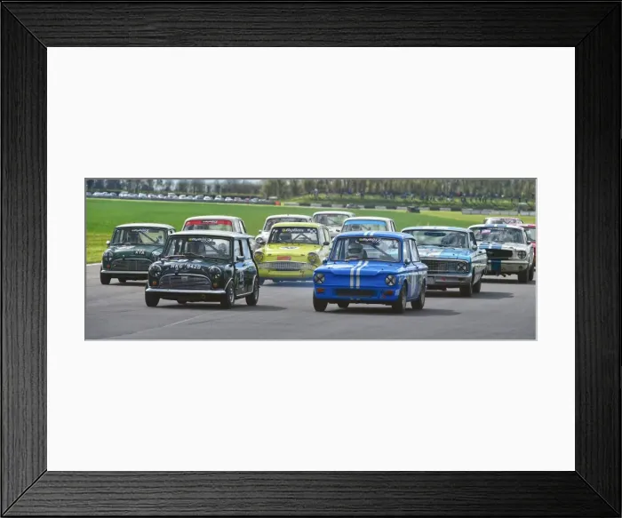 Framed Print : CM12 6443 Close formation through the Esses Framed Print : CM12 6443 Close formation through the Esses