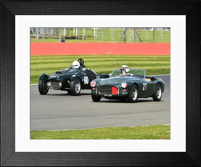 Framed Print : CM12 8190 David Bennett, AC Ace, Martyn Corfield, Frazer Nash Le Mans replica Framed Print : CM12 8190 David Bennett, AC Ace, Martyn Corfield, Frazer Nash Le Mans replica