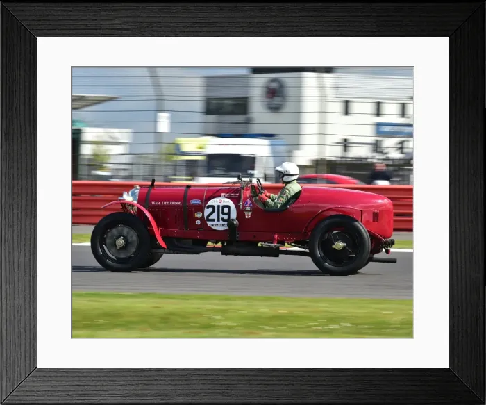 Framed Print : CM12 8059 Mike Littlewood, Bentley 3-4Aoe litre Framed Print : CM12 8059 Mike Littlewood, Bentley 3-4Aoe litre