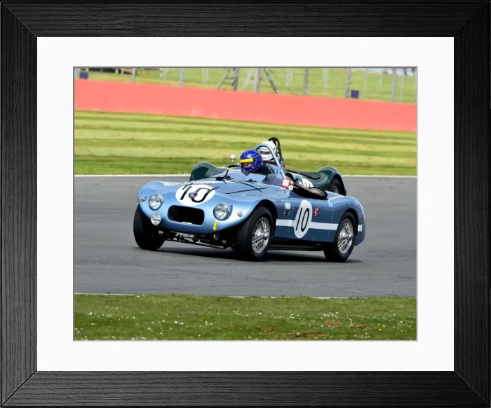 Framed Print : CM12 8194 Sam Stretton, Nash Healey Le Mans Framed Print : CM12 8194 Sam Stretton, Nash Healey Le Mans