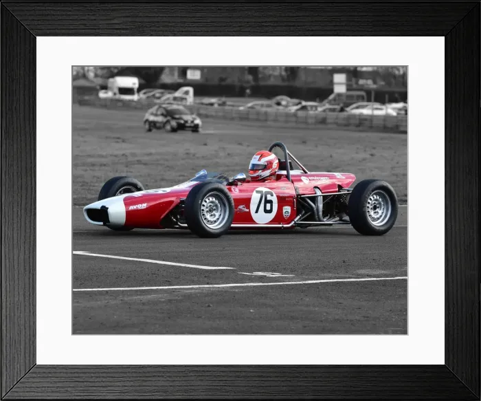 Framed Print : CM12 6784 Gary McVeigh, Merlyn Mk11A