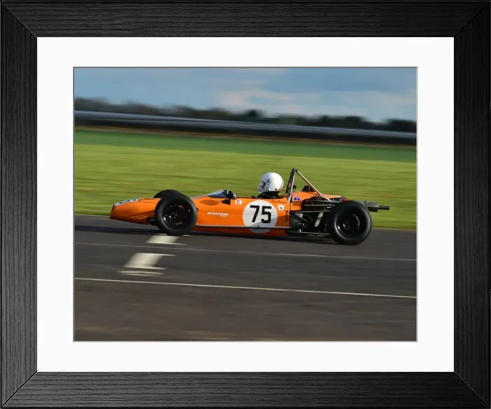 Framed Print : CM12 6882 Dan Pickett, Merlyn Mk20