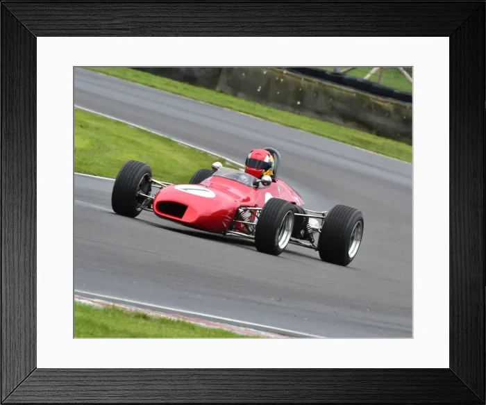 Framed Print : CM12 5978 Leif Bosson, Brabham BT28 Framed Print : CM12 5978 Leif Bosson, Brabham BT28