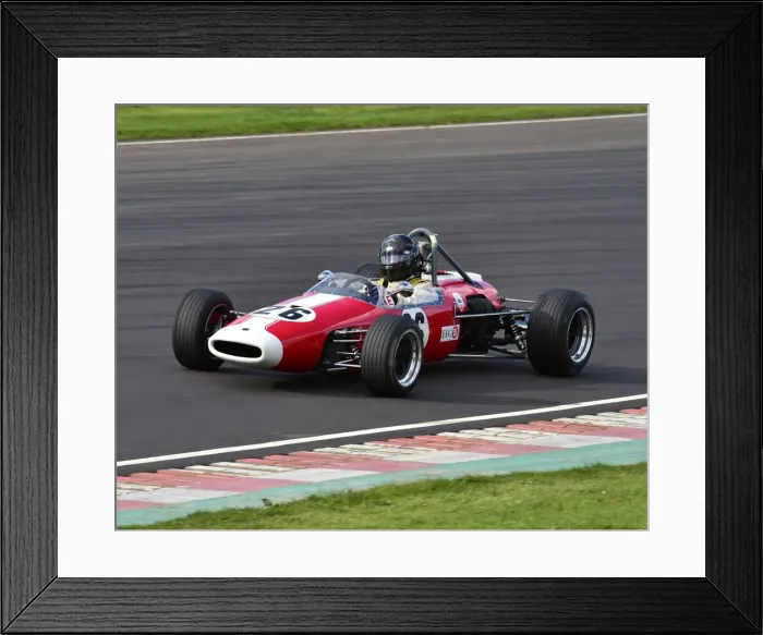 Framed Print : CM12 6694 Steve Seaman, Brabham BT21 Framed Print : CM12 6694 Steve Seaman, Brabham BT21