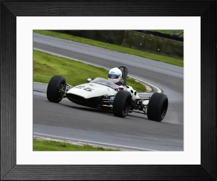 Framed Print : CM12 5966 Andrew Hibberd, Brabham BT18
