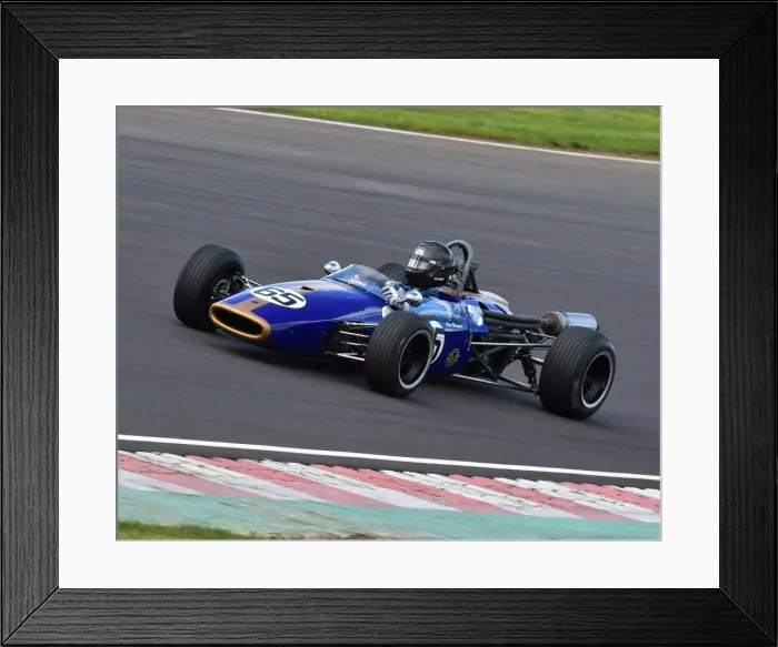 Framed Print : CM12 6695 Peter Thompson, Brabham BT21 Framed Print : CM12 6695 Peter Thompson, Brabham BT21