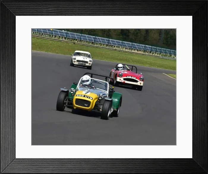Framed Print : CM12 7318 Simon Haughton, Lotus 7