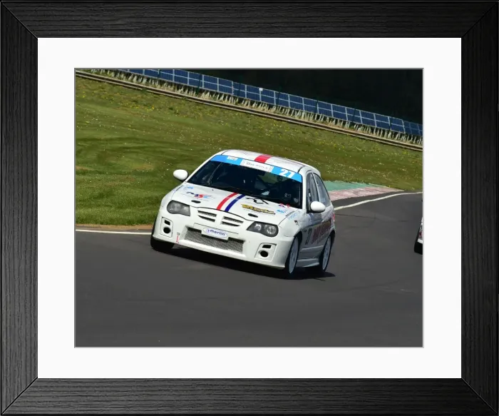 Framed Print : CM12 7385 Ray Ferguson, MG ZR 1800 Framed Print : CM12 7385 Ray Ferguson, MG ZR 1800