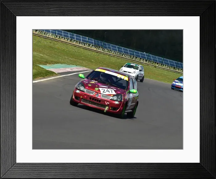 Framed Print : CM12 7387 Alex Lee, Renault Clio 1998 Framed Print : CM12 7387 Alex Lee, Renault Clio 1998