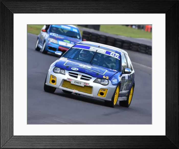 Framed Print : CM12 7479 Martin Chivers, Rover MGZR 1800 Framed Print : CM12 7479 Martin Chivers, Rover MGZR 1800