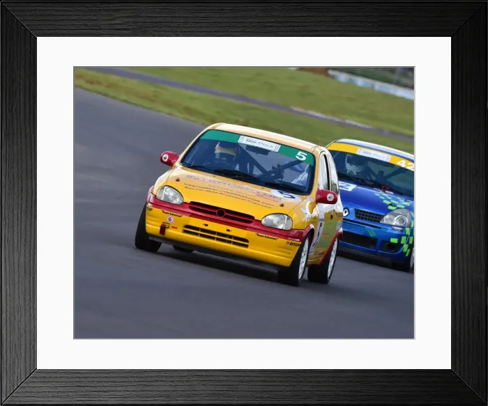 Framed Print : CM12 7489 Russell Poynter-Brown, Vauxhall Corsa Framed Print : CM12 7489 Russell Poynter-Brown, Vauxhall Corsa