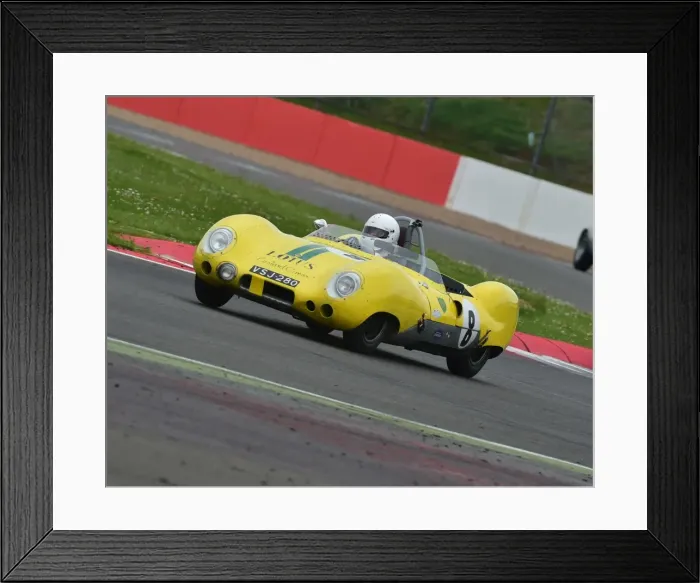 Framed Print : CM13 3146 Jason Yates, Joe Twyman, Lotus 11, Custard Climax Framed Print : CM13 3146 Jason Yates, Joe Twyman, Lotus 11, Custard Climax
