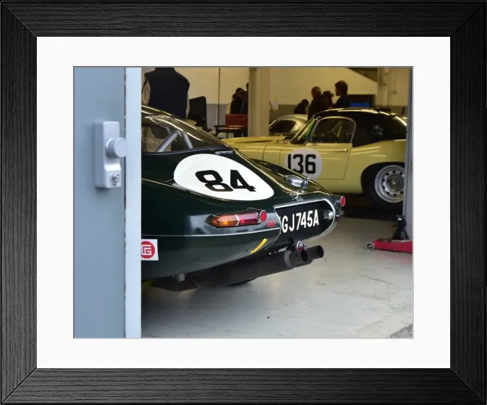 Framed Print : CM13 2508 Read Gomm, Jaguar E-Type Framed Print : CM13 2508 Read Gomm, Jaguar E-Type