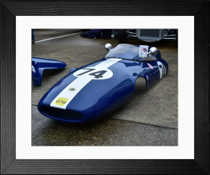 Framed Print : CM13 2518 Keith Hazel, Lotus 51B, basic racing Framed Print : CM13 2518 Keith Hazel, Lotus 51B, basic racing