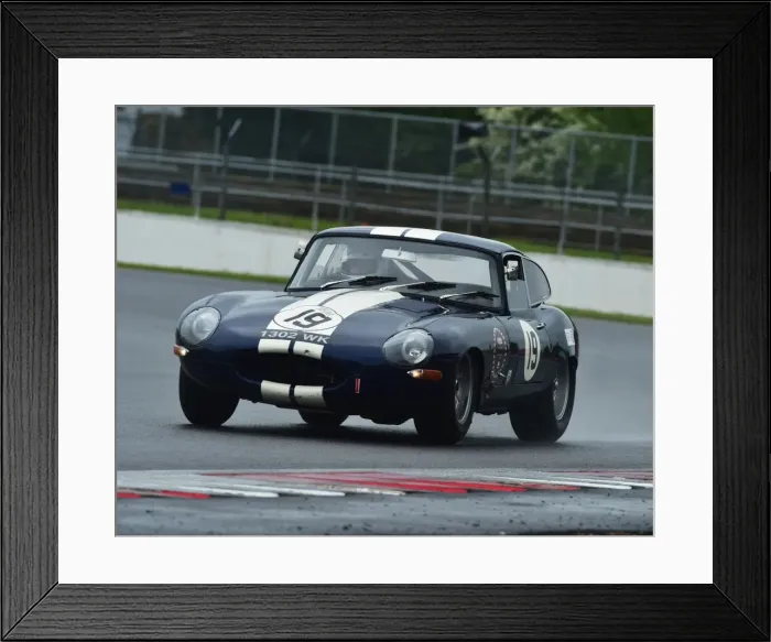 Framed Print : CM13 3385 Colin McKay, Jaguar E-Type