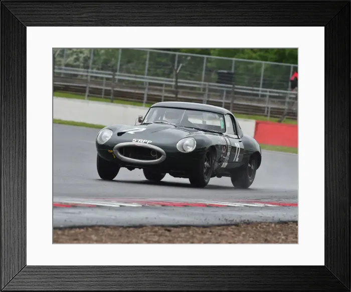 Framed Print : CM13 3398 Jamie Boot, Jaguar E-Type Framed Print : CM13 3398 Jamie Boot, Jaguar E-Type