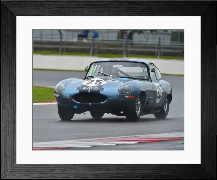 Framed Print : CM13 3400 John Burton, Jaguar E-Type Framed Print : CM13 3400 John Burton, Jaguar E-Type
