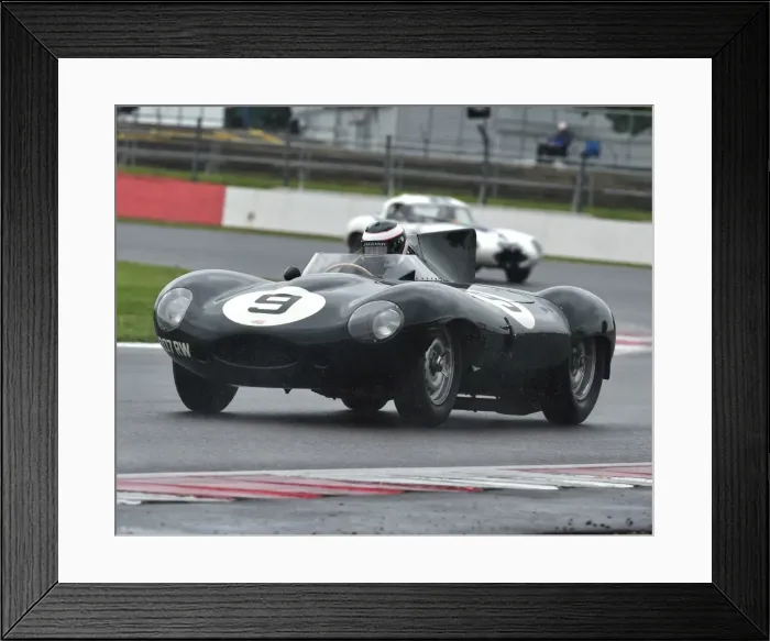 Framed Print : CM13 3408 Benjamin Eastick, Jaguar D-Type