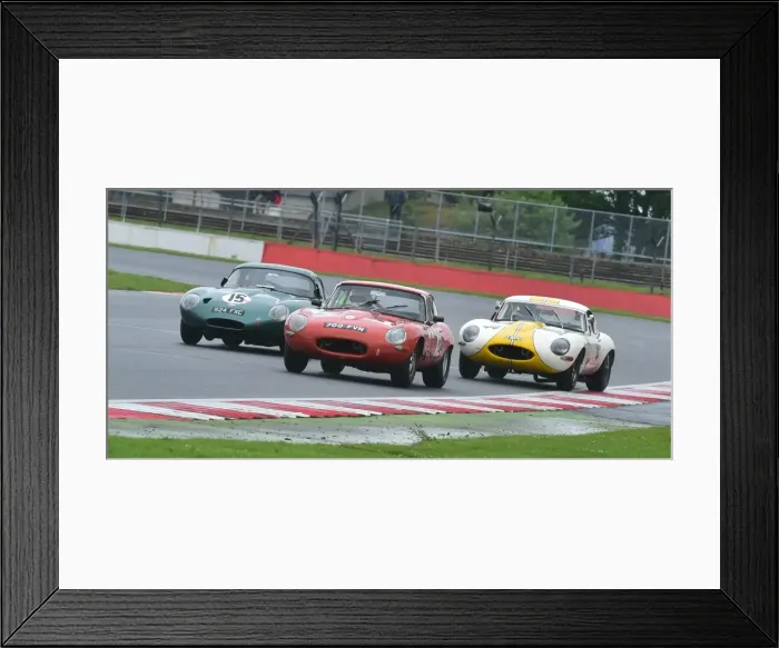 Framed Print : CM13 3503 A trio of E-Types Framed Print : CM13 3503 A trio of E-Types