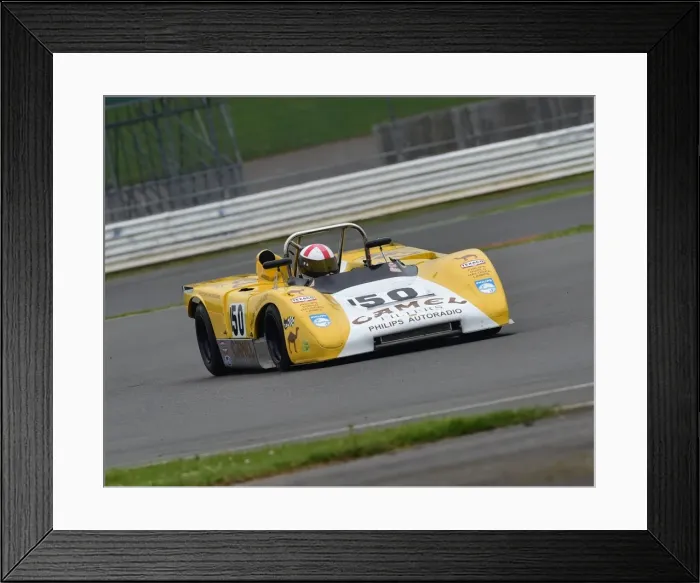 Framed Print : CM13 2892 Bob Brooks, Vicky Brooks, Lola T212