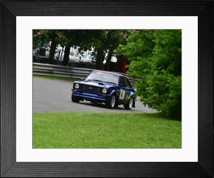 Framed Print : CM13 5479 Mark Smith, Ford Escort RS2000 Framed Print : CM13 5479 Mark Smith, Ford Escort RS2000
