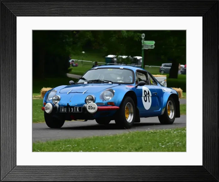Framed Print : CM13 5666 Geoffrey Twigg, Alpine Renault, A110, 1600S Framed Print : CM13 5666 Geoffrey Twigg, Alpine Renault, A110, 1600S