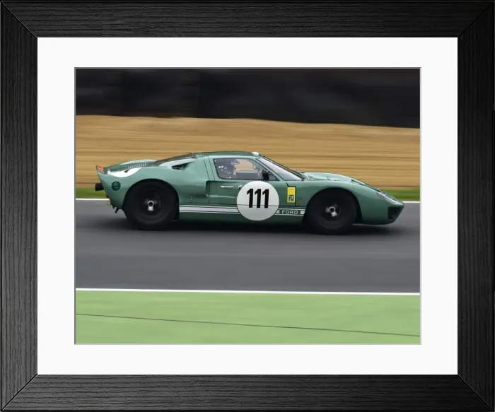 Framed Print : CM13 3948 Andy Wolfe, Jason Wright, Ford GT40 Framed Print : CM13 3948 Andy Wolfe, Jason Wright, Ford GT40