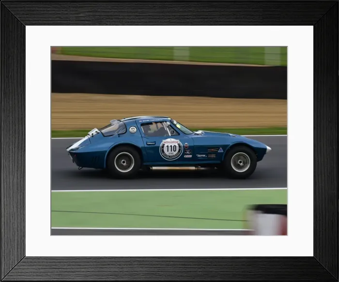 Framed Print : CM13 3976 Michiel Campagne, Chevrolet Corvette Grand Sport