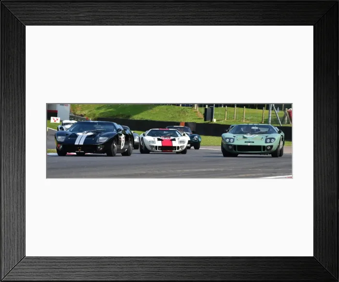 Framed Print : CM13 4794 A trio of Ford GT40s Framed Print : CM13 4794 A trio of Ford GT40s