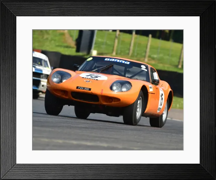 Framed Print : CM13 4832 Robert Hamilton, Marcos 1800 GT Framed Print : CM13 4832 Robert Hamilton, Marcos 1800 GT