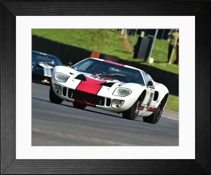 Framed Print : CM13 4846 Tony Wood, Martin Stretton, Ford GT40 Framed Print : CM13 4846 Tony Wood, Martin Stretton, Ford GT40