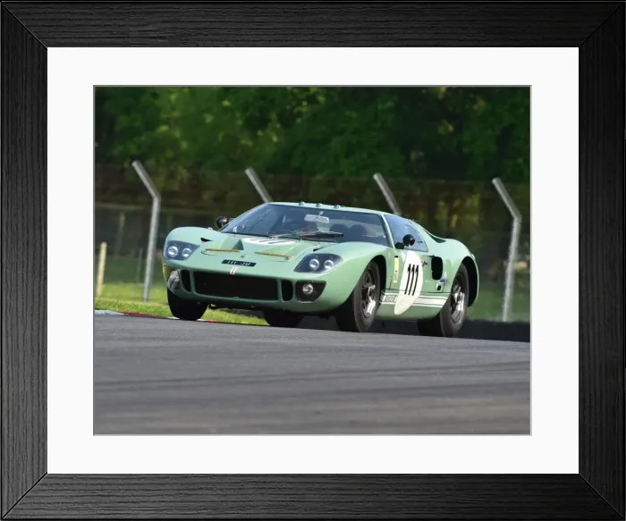 Framed Print : CM13 4873 Andy Wolfe, Jason Wright, Ford GT40 Framed Print : CM13 4873 Andy Wolfe, Jason Wright, Ford GT40