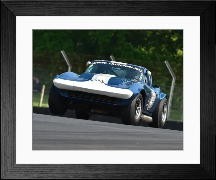Framed Print : CM13 4878 Michiel Campagne, Chevrolet Corvette Grand Sport