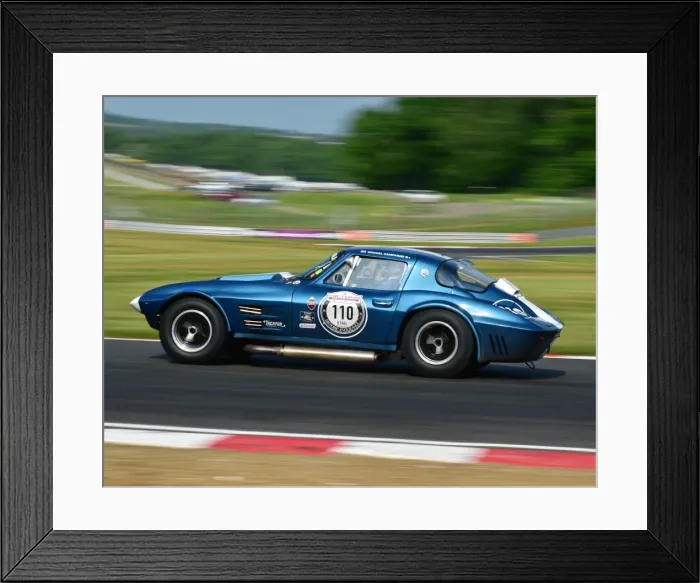 Framed Print : CM13 4964 Michiel Campagne, Chevrolet Corvette Grand Sport