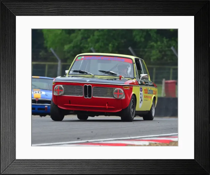 Framed Print : CJ6 5152 David Cornwallis, BMW 1600 ti